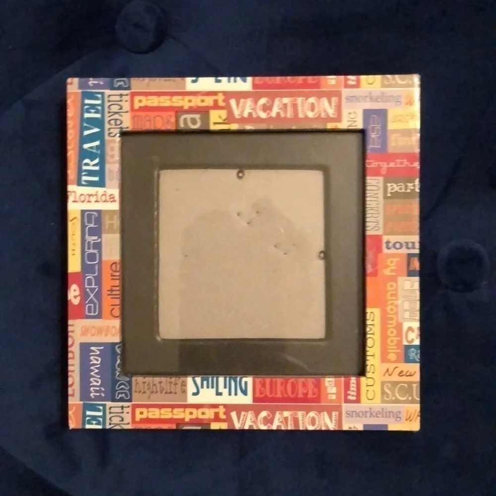 Picture Frame 3x3 or 4x4 option Traveler edition